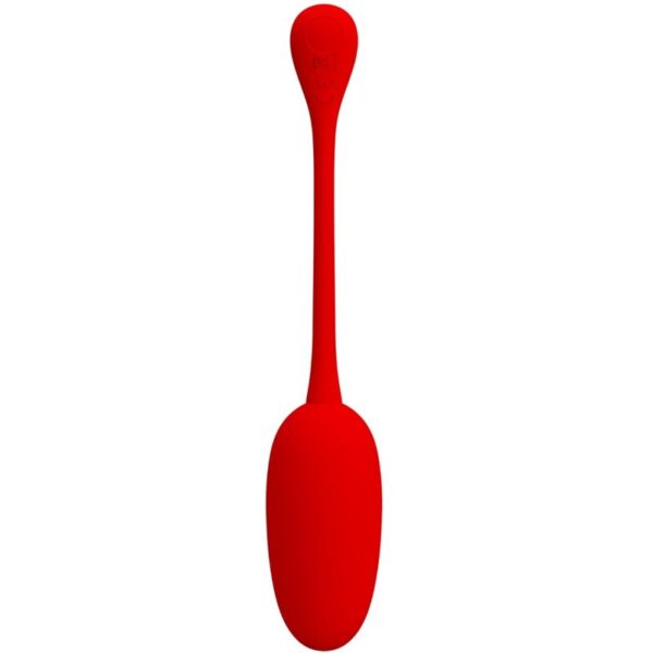 Pretty Love Knucker — Vibrating Egg, Silicone, Red — Clitoral Stimulators — view 5