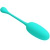 Pretty Love Knucker — Vibrating Egg, Silicone, Aqua Green — Clitoral Stimulators