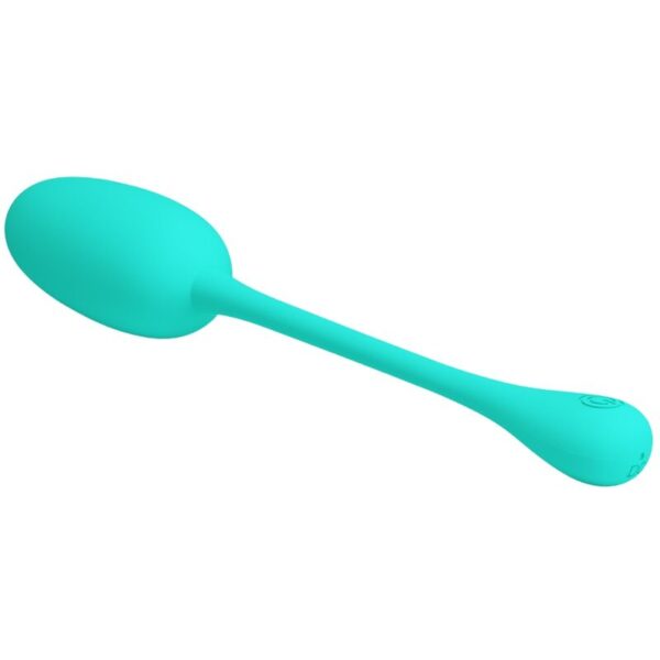 Pretty Love Knucker — Vibrating Egg, Silicone, Aqua Green — Clitoral Stimulators — view 2