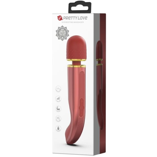 Pretty Love — Wand Massager, Rechargeable, Pink — Clitoral Stimulators — view 10