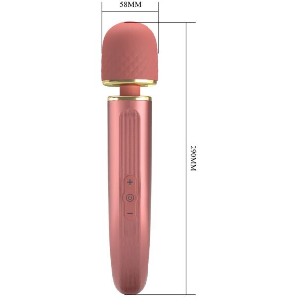 Pretty Love — Wand Massager, Rechargeable, Pink — Clitoral Stimulators — view 7