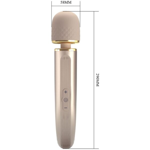 Pretty Love — Wand Massager, Rechargeable, Champagne — Handheld Massagers — view 9