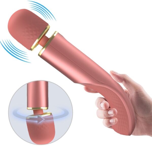 Pretty Love — Wand Massager, Rechargeable, Pink — Clitoral Stimulators — view 6
