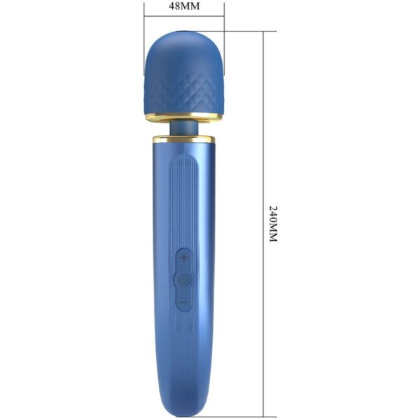 Pretty Love — Wand Massager, Rechargeable, Blue — Clitoral Stimulators — view 7