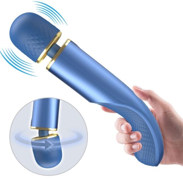 Pretty Love — Wand Massager, Rechargeable, Blue — Clitoral Stimulators — view 5