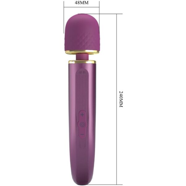Pretty Love — Wand Massager, Rechargeable, Purple — Clitoral Stimulators — view 10