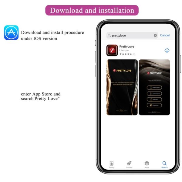 Pretty Love Jayleen — Couples Vibrator, App-Controlled, Purple — App-Controlled Sex Toys — view 16