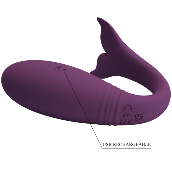 Pretty Love Jayleen — Couples Vibrator, App-Controlled, Purple — App-Controlled Sex Toys — view 9