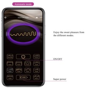 Pretty Love Jayleen — Couples Vibrator, App-Controlled, Purple — App-Controlled Sex Toys — view 3