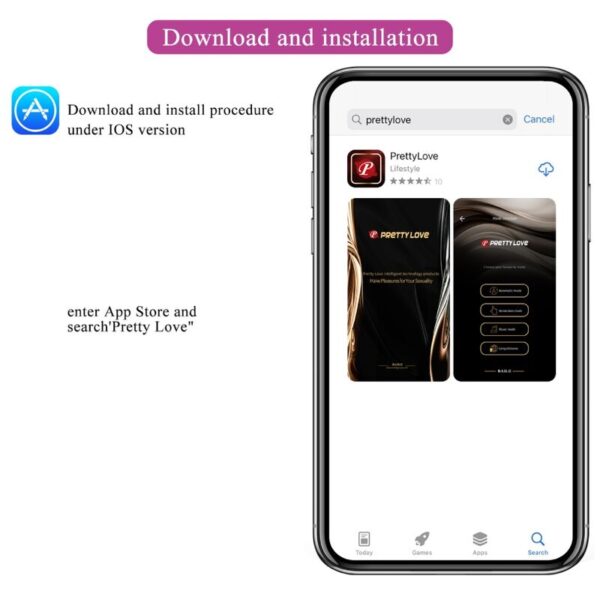 Pretty Love Catalina — Wearable Vibrator, App-Controlled, Purple — App-Controlled Sex Toys — view 11
