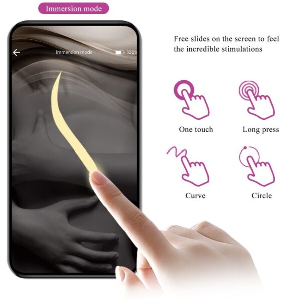 Pretty Love Catalina — Wearable Vibrator, App-Controlled, Purple — App-Controlled Sex Toys — view 7