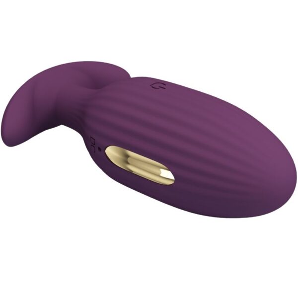 Pretty Love Jefferson — Vibrating Butt Plug, Purple — Anal — view 18