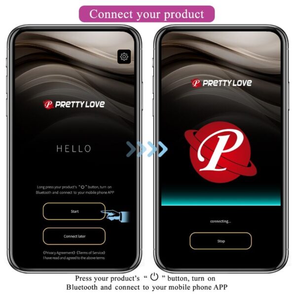 Pretty Love Jefferson — Vibrating Butt Plug, Purple — Anal — view 7