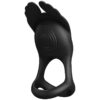 Pretty Love Silas — Vibrating Cock Ring, Rechargeable, Black — Cock Rings