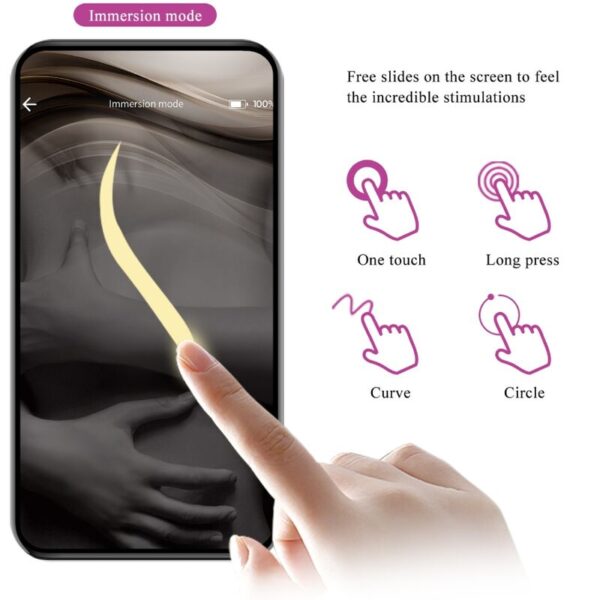 Pretty Love Billy — Couples Vibrator, App-Controlled, Purple — App-Controlled Sex Toys — view 14
