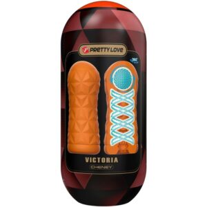 Pretty Love Victoria Cheney — Male Masturbator, Orange — Male Masturbators