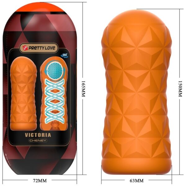 Pretty Love Victoria Cheney — Male Masturbator, Orange — Male Masturbators — view 5