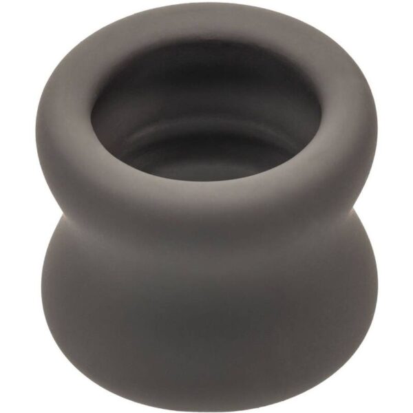 CalExotics Alpha — Ball Stretcher, Silicone, Black — Classic Cock Rings — view 7