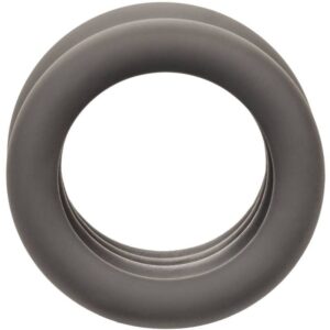 CalExotics Alpha — Ball Stretcher, Silicone, Black — Classic Cock Rings — view 4