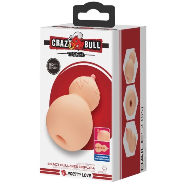 Crazy Bull Calabash — Male Masturbator, Waterproof — Manual Strokers — view 7