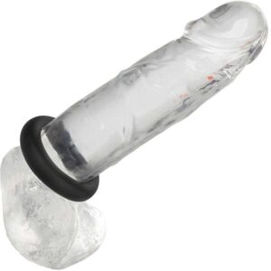 CalExotics Alpha Prolong — Cock Ring, Silicone, Medium, Black — Classic Cock Rings