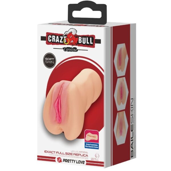 Crazy Bull Caroline — Male Masturbator, Waterproof — Manual Strokers — view 3