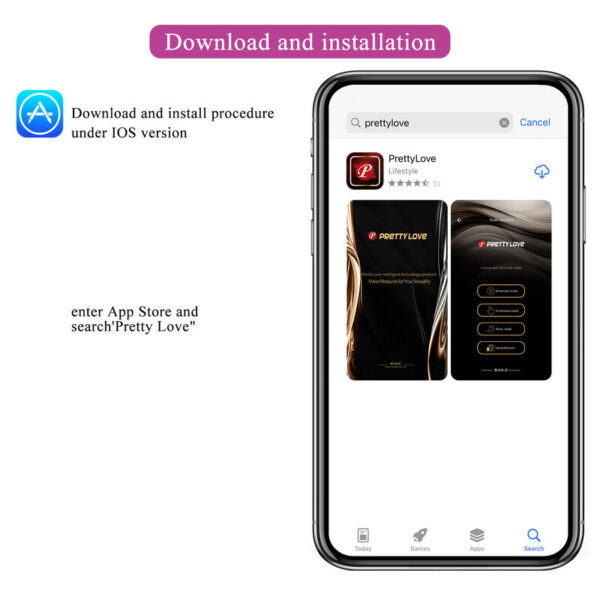 Pretty Love Hector — Vibrator, App-Controlled, Electroshock — App-Controlled Sex Toys — view 9