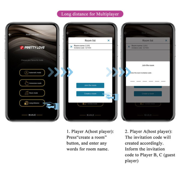 Pretty Love Hector — Vibrator, App-Controlled, Electroshock — App-Controlled Sex Toys — view 10