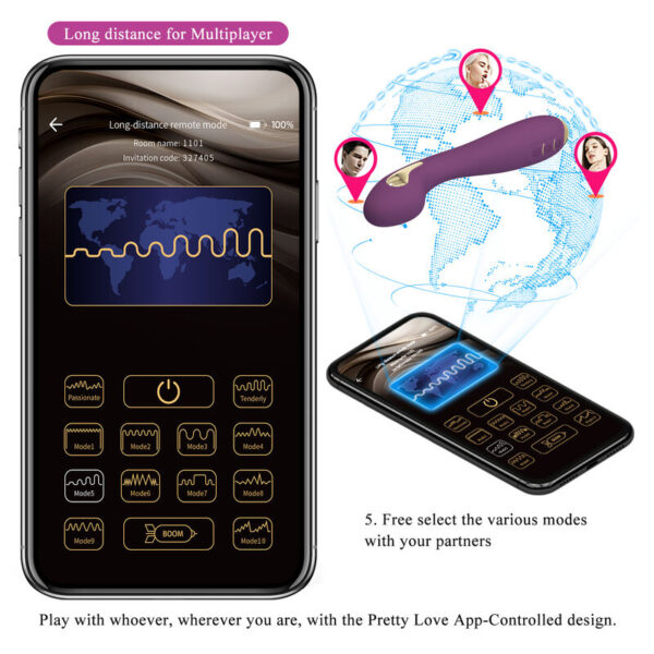 Pretty Love Hector — Vibrator, App-Controlled, Electroshock — App-Controlled Sex Toys — view 12