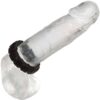 CalExotics Alpha Prolong Tread — Cock Ring, Silicone, Black — Classic Cock Rings