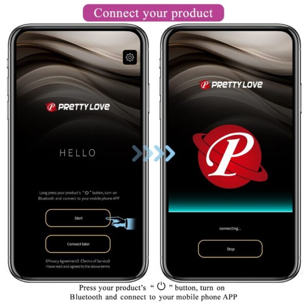 Pretty Love Doreen — Vibrating Egg, App-Controlled, Purple — App-Controlled Sex Toys — view 10