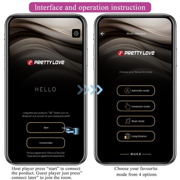 Pretty Love Doreen — Vibrating Egg, App-Controlled, Purple — App-Controlled Sex Toys — view 13