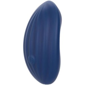 CalExotics Cashmere Velvet Curve — Vibrator, Rechargeable, Blue — Clitoral Stimulators — view 3