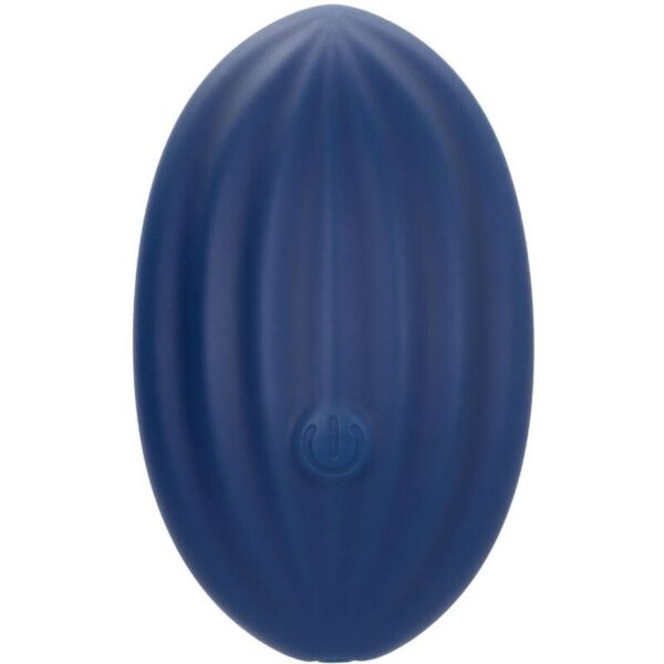 CalExotics Cashmere Velvet Curve — Vibrator, Rechargeable, Blue — Clitoral Stimulators — view 5
