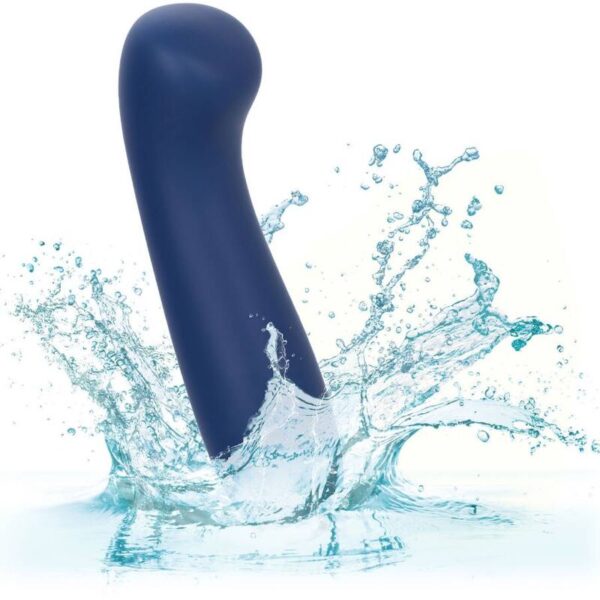CalExotics Cashmere Satin G — Personal Massager, Waterproof, Blue — Clitoral Stimulators — view 8