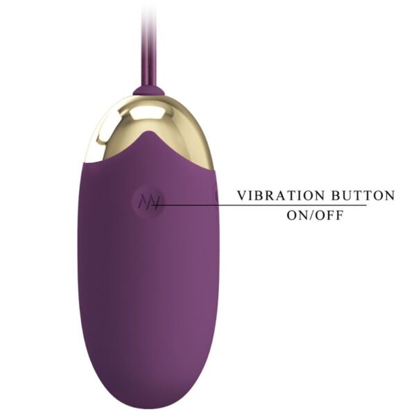 Pretty Love Abner — Vibrating Egg, App-Controlled, Purple — App-Controlled Sex Toys — view 17