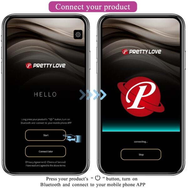 Pretty Love Abner — Vibrating Egg, App-Controlled, Purple — App-Controlled Sex Toys — view 7