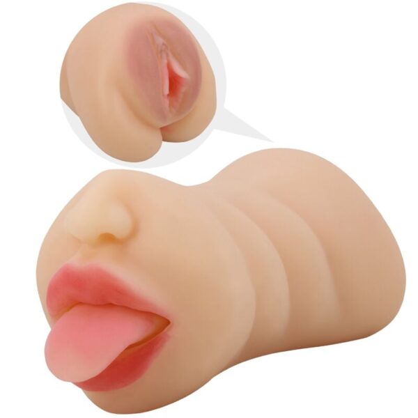 Crazy Bull Sarah — Male Masturbator, Waterproof, Dual Entry — Manual Strokers — view 2