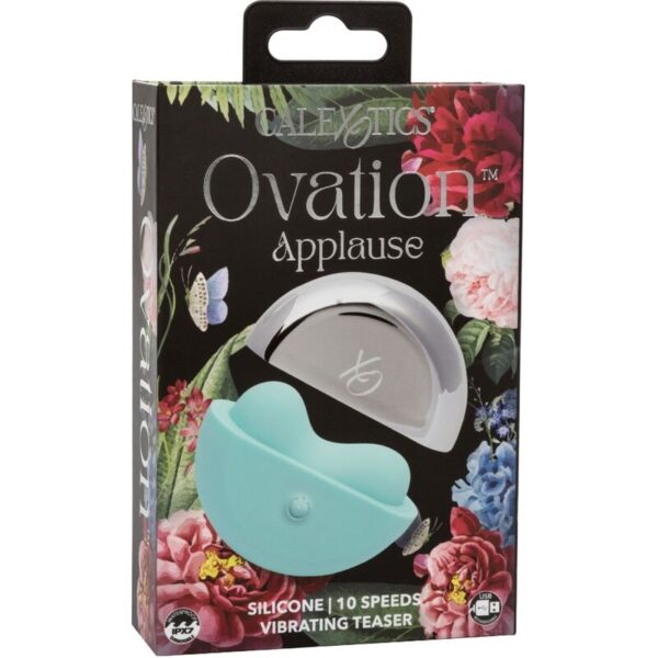 CalExotics Ovation Applause — Clitoral Vibrator, Aqua Green — Clitoral Stimulators — view 14