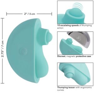 CalExotics Ovation Acclaim — Clitoral Stimulator, Aqua Green — Clitoral Stimulators — view 3
