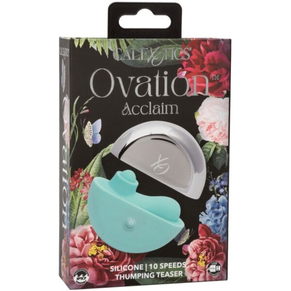 CalExotics Ovation Acclaim — Clitoral Stimulator, Aqua Green — Clitoral Stimulators — view 13