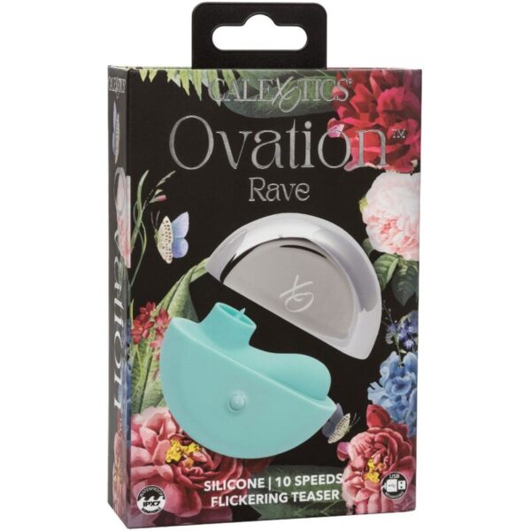 CalExotics Ovation Rave — Clitoral Stimulator, Aqua Green — Clitoral Stimulators — view 13