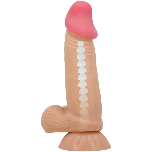 Pretty Love Sliding Skin — Realistic Dildo, 19.4 cm, Flesh — Dildos — view 5