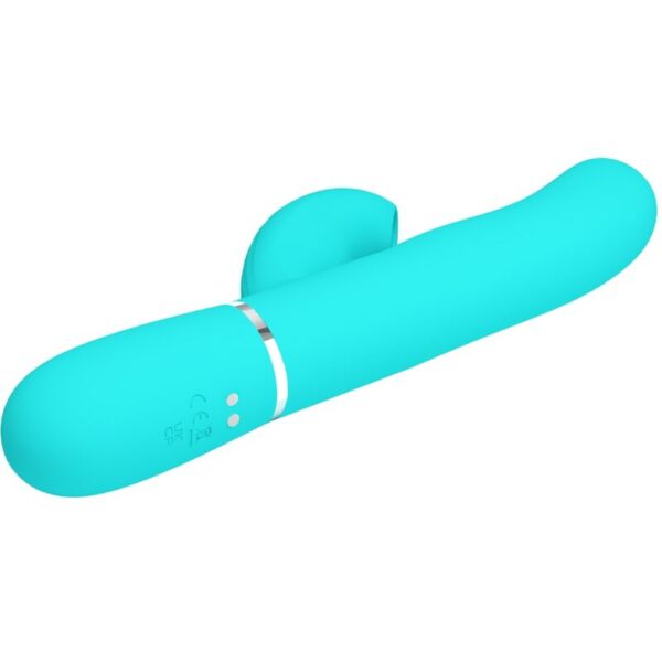 Pretty Love Perlita — Rabbit Vibrator, Rechargeable, Aqua Green — G-Spot Vibrators — view 5
