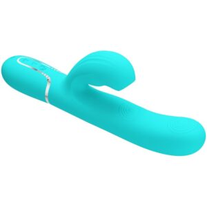 Pretty Love Perlita — Rabbit Vibrator, Rechargeable, Aqua Green — G-Spot Vibrators — view 3