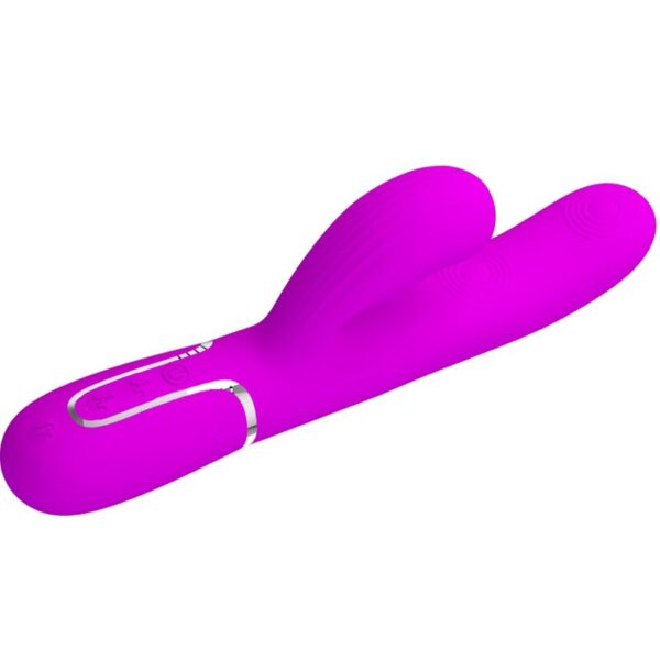 Pretty Love Perlita — Rabbit Vibrator, Rechargeable, Violet — G-Spot Vibrators — view 8