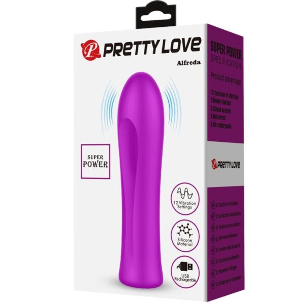 Pretty Love Alfreda — Bullet Vibrator, Rechargeable, Violet — Bullet Vibrators — view 2