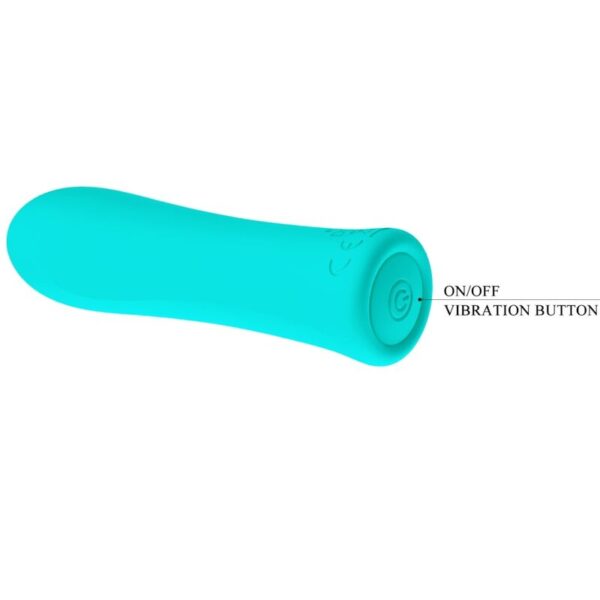 Pretty Love Alfreda — Bullet Vibrator, Rechargeable, Aqua Green — Bullet Vibrators — view 7