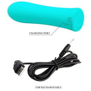 Pretty Love Alfreda — Bullet Vibrator, Rechargeable, Aqua Green — Bullet Vibrators — view 4