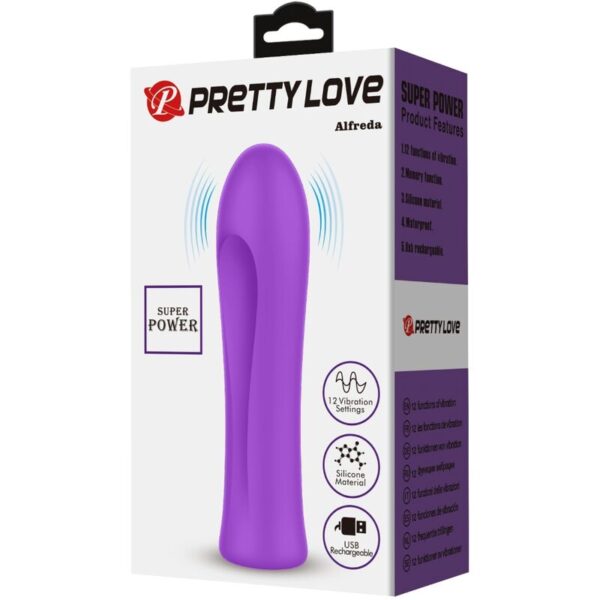 Pretty Love Alfreda — Bullet Vibrator, Rechargeable, Purple — Bullet Vibrators — view 8
